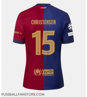 Barcelona Andreas Christensen #15 Replik Heimtrikot 2024-25 Kurzarm